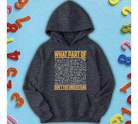 Felpa con cappuccio per bambini e ragazze Math Whiz Number Day Ideas #ND