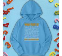 Felpa con cappuccio per bambini e ragazze Math Whiz Number Day Ideas #ND