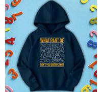 Felpa con cappuccio per bambini e ragazze Math Whiz Number Day Ideas #ND