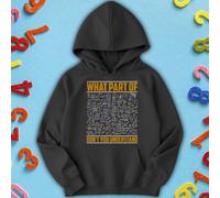 Felpa con cappuccio per bambini e ragazze Math Whiz Number Day Ideas #ND