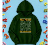 Felpa con cappuccio per bambini e ragazze Math Whiz Number Day Ideas #ND