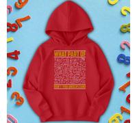 Felpa con cappuccio per bambini e ragazze Math Whiz Number Day Ideas #ND