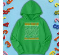 Felpa con cappuccio per bambini e ragazze Math Whiz Number Day Ideas #ND