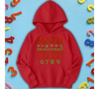 Felpa con cappuccio per bambini e ragazzi Math Whiz Number Day Ideas #ND -b