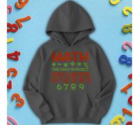 Felpa con cappuccio per bambini e ragazzi Math Whiz Number Day Ideas #ND -b