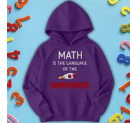 Felpa con cappuccio per bambini e ragazzi Rocket Number Day Ideas #ND