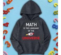 Felpa con cappuccio per bambini e ragazzi Rocket Number Day Ideas #ND