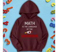Felpa con cappuccio per bambini e ragazzi Rocket Number Day Ideas #ND