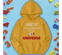 Felpa con cappuccio per bambini e ragazzi Rocket Number Day Ideas #ND