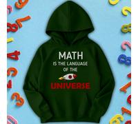 Felpa con cappuccio per bambini e ragazzi Rocket Number Day Ideas #ND