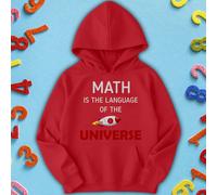 Felpa con cappuccio per bambini e ragazzi Rocket Number Day Ideas #ND