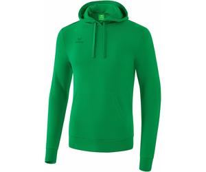 Felpa con cappuccio per bambini Erima Basic Verde 10 anni