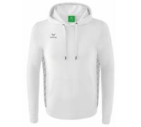 Felpa con cappuccio per bambini Erima Essential Team Bianco 12 anni