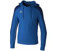 Erima Felpa con Cappuccio Evo Star (1072402) Unisex - Bambini, New Royal/New Navy, 140