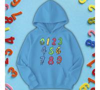 Felpa con cappuccio per bambini Ragazzi Ragazze Carine National Numeracy...