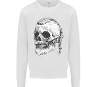 Felpa Con Cappuccio Per Bambini Viking Skull