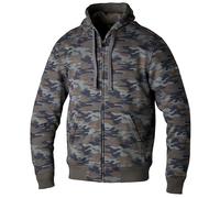 RST Urban Hoodie Camo, giacca in tessuto XXL male Verde Scuro/Marrone/Nero