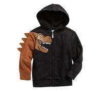 Felpa con Cappuccio per Neonato Cappotto Bambini Cerniera da Ragazzo e Ragazza in Cotone Tinta Unita Abbigliamento novità Inverno Caldo Chic Economico casa Carino Moda