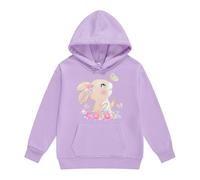 Felpa con Cappuccio per Ragazze,Felpa Senza Girocollo Autunno Inverno Felpe Sweatshirt Calda Sportswear Giacca alla Moda Taglia Hoodie Ultra Morbida Oversize Bambine e Ragazze 4-15 Anni
