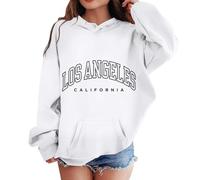 Felpa con Cappuccio per Ragazze,Morbida Felpe Grafica Hoodie Autunnale Casual Abbigliamento Autunno Giacca alla Moda Taglia lescenti Regalo Bambine e Ragazze 4-15 Anni