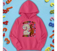 Felpa con cappuccio personalizzata ragazzo ragazza cartone animato cavallo...