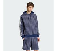 ADIDAS ORIGINALS Felpa 'PINSTRIPES' blu sfumato / bianco Uomo - Streetwear - Felpe - Felpe con cappuccio ADIDAS ORIGINALS S