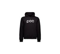 Felpa con cappuccio poc hood uomo nero bianco