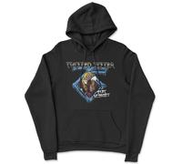 Felpa Con Cappuccio Pullover Twisted Sister Ufficiale Stay Hungry Nera