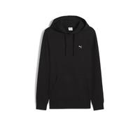 PUMA Felpa 'Essentials Elevated' nero / bianco, Taglia M