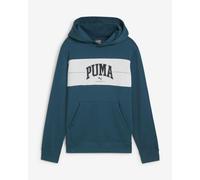 Felpa con cappuccio Puma Squad blu bianco junior - 176