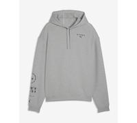 Felpa con cappuccio Puma x HYROX Cloudspun Graphic grigia - XXL