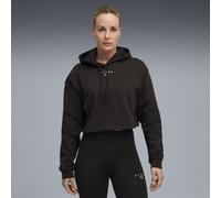 Felpa con cappuccio PUMA x HYROX Heavyweight da donna, Abbigliamento, Nero, XS XS