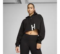 PUMA Felpa con Cappuccio x HYROX Heavyweight da Donna M Black