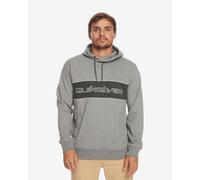 Felpa con cappuccio Quiksilver Bold Omni grigio nero - S