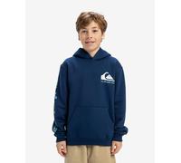 Quiksilver - Omni Logo Hoodie Youth EQBFT03924 Blu - Abbigliamento 16A Blu