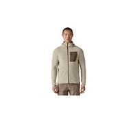 Patagonia Ms R1 Air Full-Zip Hoody - felpa in pile - uomo XL White/Brown man Recycled Polyester,Bluesign,Fair Trade Certified