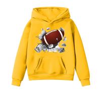 Felpa con Cappuccio Ragazza in Cotone Abbigliamento Bambina e Bambino Manica Lunga Morbida Harajuku Streetwear Zip per Tutti I Giorni Usura