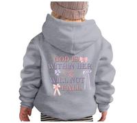 Felpa con Cappuccio Ragazza Manica Lunga Morbida Felpe Top A Tunica per Bambina Sportivo Maglietta Super Maglia Comoda e Calda Abbigliamento Ragazze 5-14 Anni