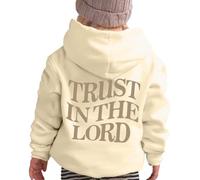 Felpa con Cappuccio Ragazza Super Morbida Graziosa Calda Top A Tunica per Bambina Maglia di Tuta Manica Lunga Elegante Leggero Comoda e Moda Casual Autunno Inverno