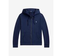 Felpa con cappuccio Ralph Lauren Loopback Fleece blu navy - S
