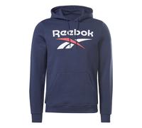 Reebok Identity Fleece Stacked Logo Pullover Sweatshirt Blu XS Uomo