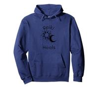 Felpa con Cappuccio Reiki Heals, Regalo per la guarigione dell'energia Spirituale Felpa con Cappuccio