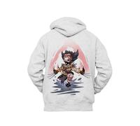 Felpa con Cappuccio Retro Bianca Wolverine Logan X-Men Uomo Donna Bimbi Ragazzi