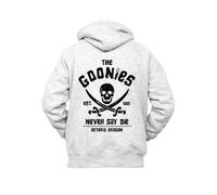 Felpa con Cappuccio retro The Goonies Film TV Cult Uomo Donna Bimbo Ragazzi