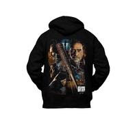 Felpa con Cappuccio Retro The Walking Dead Uomo Donna Bimbo Ragazzi Idea Regalo