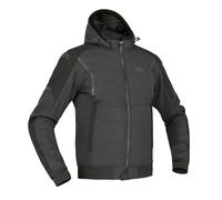 FELPA CON CAPPUCCIO RICHA ATOMIC 2 WP BLK/DRK GRIGIO