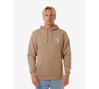 Felpa con cappuccio Rip Curl Search Icon Classic marrone - L