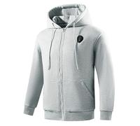 Felpa con Cappuccio Riscaldata da Uomo Cappotto Riscaldante USB Elettrico Felpa 5 Zone di Riscaldamento Tinta Unita Giacca Tuta con Cappuccio a Maniche Lunghe per Sport all'Aria Aperta