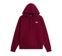 Felpa con cappuccio Rosso M Tinta unita