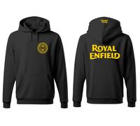 FELPA CON CAPPUCCIO ROYAL ENFIELD MOTOR COMPANY HOODIES MOTOR CYCLES ENGLAND
